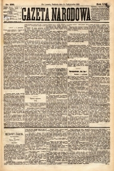 Gazeta Narodowa. 1882, nr 236