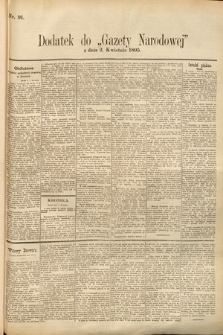Gazeta Narodowa. 1895, nr 91