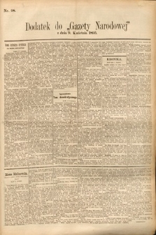 Gazeta Narodowa. 1895, nr 98