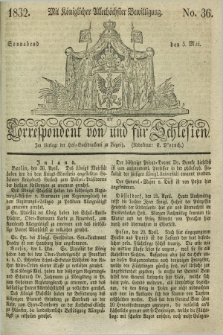 Correspondent von und fuer Schlesien. 1832, No. 36 (5 Mai)