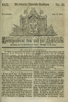 Correspondent von und fuer Schlesien. 1832, No. 50 (23 Juni)