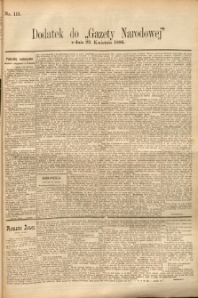 Gazeta Narodowa. 1895, nr 111