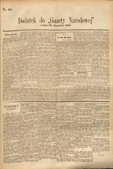 Gazeta Narodowa. 1895, nr 118