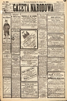 Gazeta Narodowa. 1882, nr 265