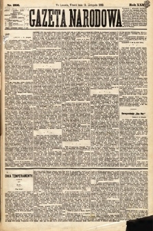 Gazeta Narodowa. 1882, nr 266