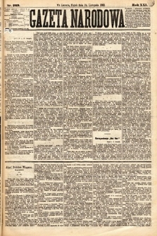 Gazeta Narodowa. 1882, nr 269