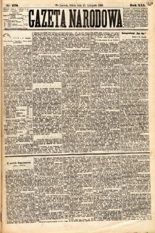 Gazeta Narodowa. 1882, nr 270