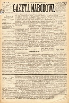 Gazeta Narodowa. 1882, nr 274