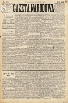 Gazeta Narodowa. 1882, nr 276