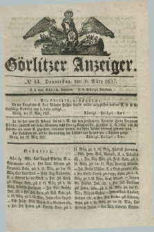 Görlitzer Anzeiger. 1837, № 13 (30 März)