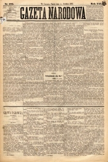 Gazeta Narodowa. 1882, nr 286