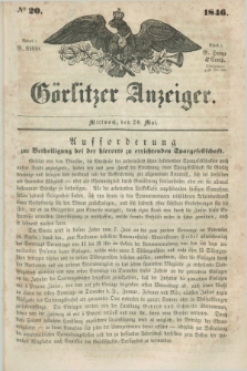 Görlitzer Anzeiger. 1846, № 20 (20 Mai) + dod.