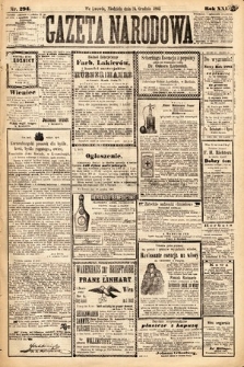 Gazeta Narodowa. 1882, nr 294