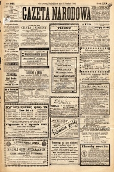 Gazeta Narodowa. 1882, nr 295