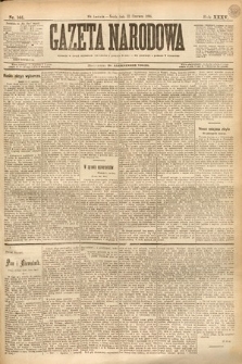 Gazeta Narodowa. 1895, nr 161