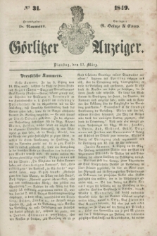 Görlitzer Anzeiger. 1849, № 31 (13 März)