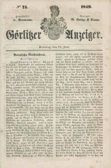 Görlitzer Anzeiger. 1849, № 75 (24 Juni)