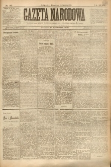 Gazeta Narodowa. 1895, nr 167