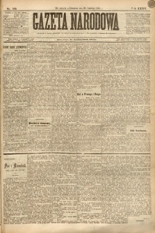 Gazeta Narodowa. 1895, nr 169