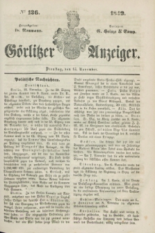 Görlitzer Anzeiger. 1849, № 136 (13 November)