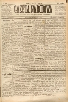 Gazeta Narodowa. 1895, nr 182
