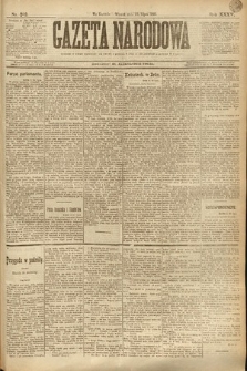 Gazeta Narodowa. 1895, nr 202