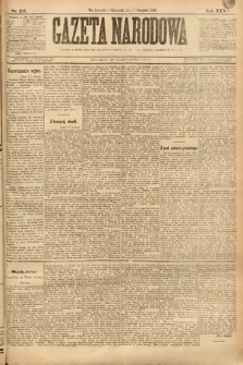 Gazeta Narodowa. 1895, nr 218