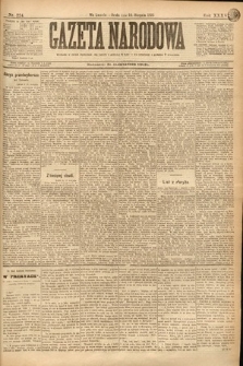 Gazeta Narodowa. 1895, nr 224