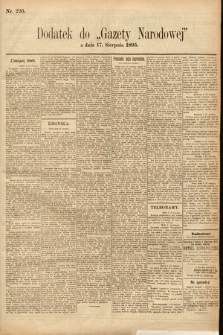 Gazeta Narodowa. 1895, nr 226