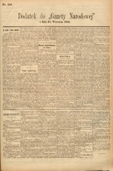 Gazeta Narodowa. 1895, nr 250