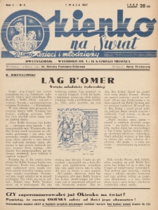 Okienko na Świat : pismo dzieci i młodzieży. 1937, nr 3