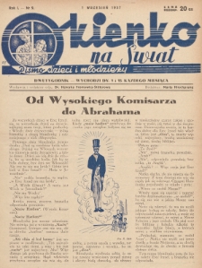 Okienko na Świat : pismo dzieci i młodzieży. 1937, nr 9