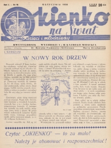 Okienko na Świat : pismo dzieci i młodzieży. 1938, nr 18