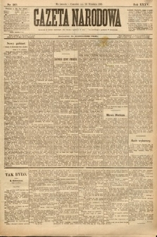 Gazeta Narodowa. 1895, nr 260