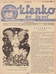 Okienko na Świat : pismo dzieci i młodzieży. 1939, nr 55