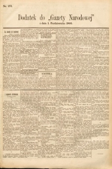 Gazeta Narodowa. 1895, nr 271