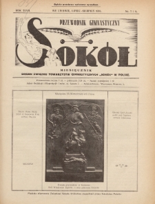Przewodnik Gimnastyczny „Sokół” : organ Związku Towarzystw Gimnastycznych „Sokół” w Polsce. R.47 (1930), nr 7-8
