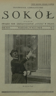 Przewodnik Gimnastyczny „Sokół” : organ Związku Tow. Gimnastycznych „Sokół” w Polsce. R.49 (1932), nr 5