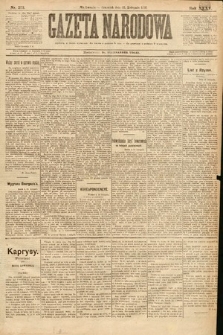 Gazeta Narodowa. 1895, nr 323
