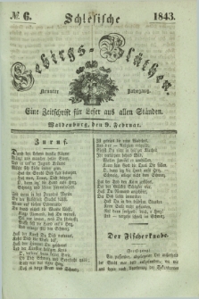Schlesische Gebirgs-Blüthen : eine Zeitschrift für Leser aus allen Ständen. Jg.9, № 6 (9 Februar 1843)