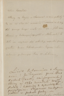 Zbiorek listów i autografów przesłanych Leonardowi Sowińskiemu w latach 1855-1875