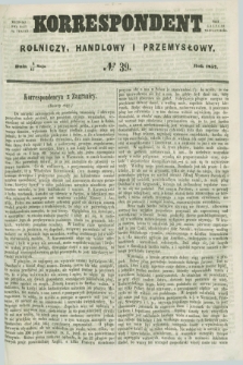 Korrespondent Rolniczy, Handlowy i Przemysłowy : wychodzi dwa razy na tydzień przy Gazecie Warszawskiéj. 1857, № 39 (17 maja)