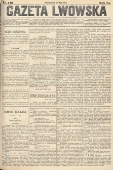 Gazeta Lwowska. 1884, nr 110