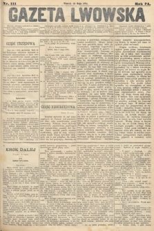 Gazeta Lwowska. 1884, nr 111