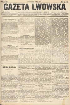 Gazeta Lwowska. 1884, nr 116