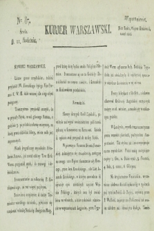 Kurjer Warszawski. [1821], nr 87 (11 kwietnia)