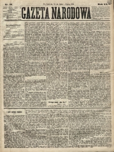 Gazeta Narodowa. 1881, nr 52