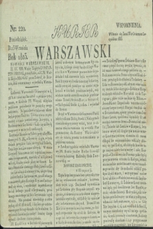 Kurjer Warszawski. 1823, nr 220 (15 września)