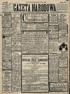Gazeta Narodowa. 1881, nr 53