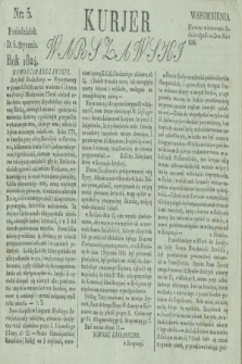 Kurjer Warszawski. 1824, nr 5 (5 stycznia)